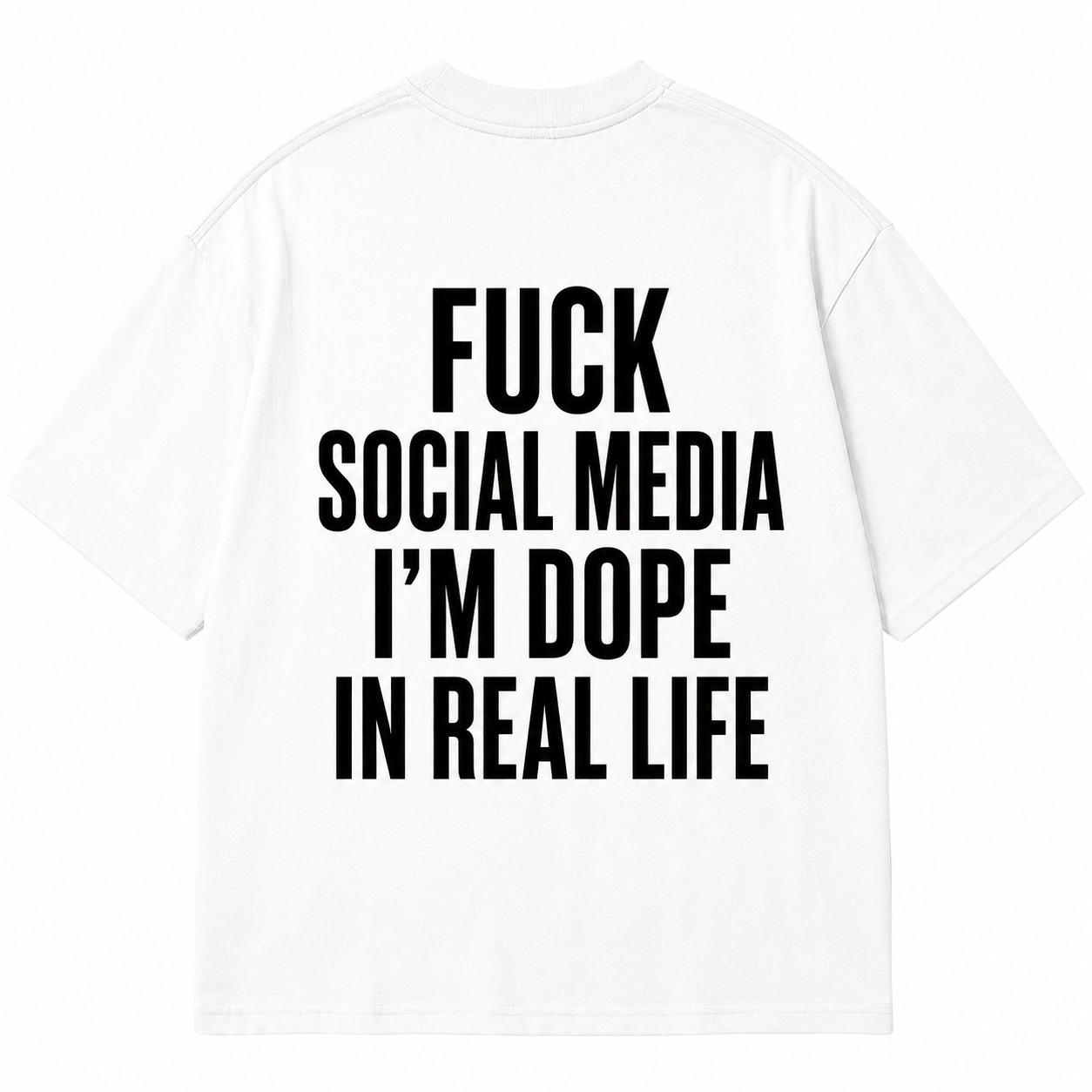 Dope In Real Life Tee (white)