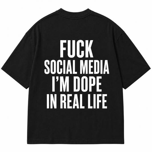 Dope In Real Life Tee (black)