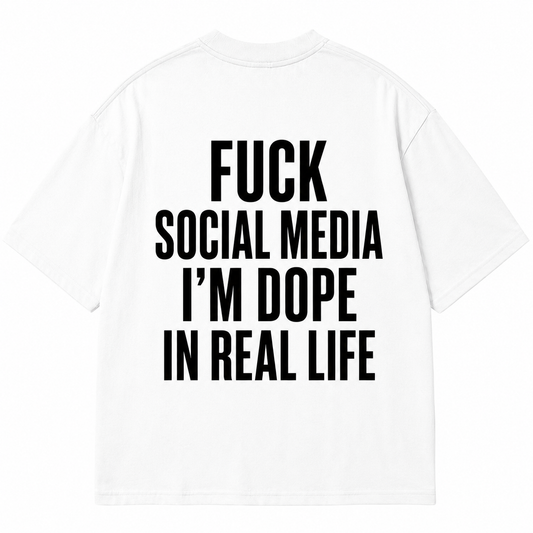 Dope In Real Life Tee (white)