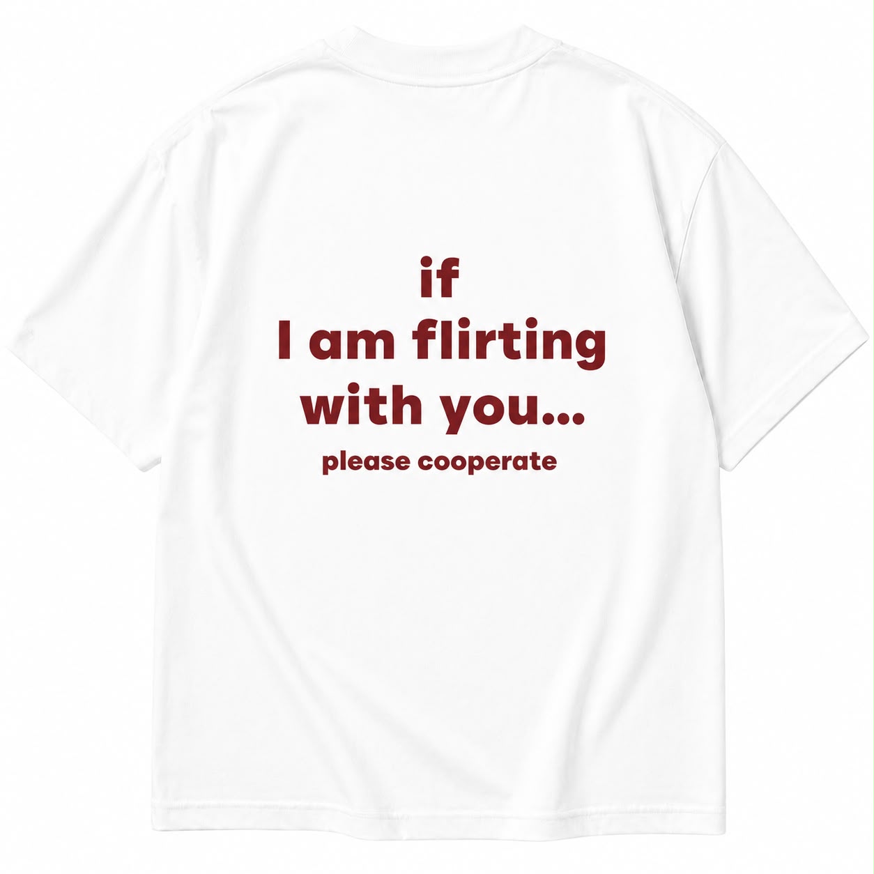 Please Cooperate Tee