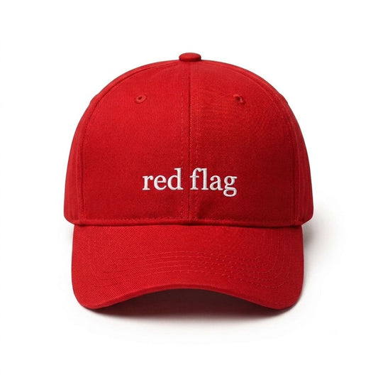Red Flag Cap (Red)